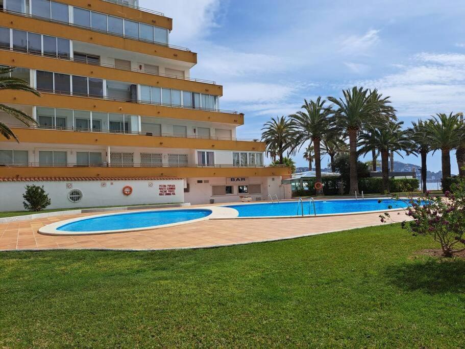 Holiday Center Apartamento Vistas Mar, Acceso Directo Playa Y Piscina Росес Екстер'єр фото